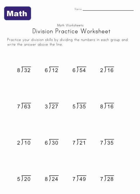 Division Worksheets Grade 6