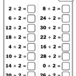 Grade 3 Math Worksheet Division Dividing By 2 Or 3 K5 Learning