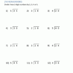 Long Division 3rd Grade